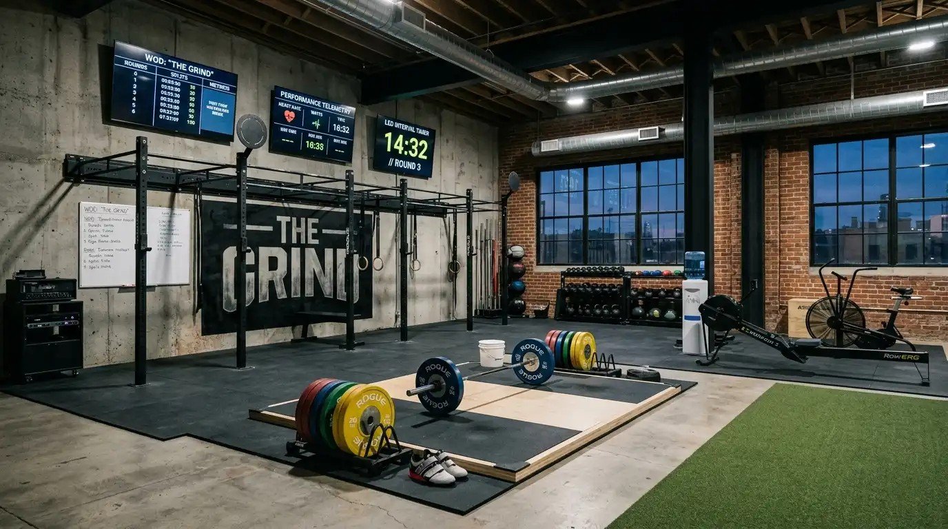 home crossfit gym ideas