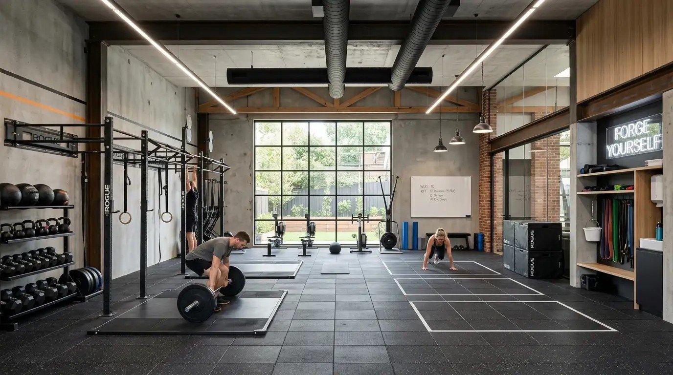 home crossfit gym ideas