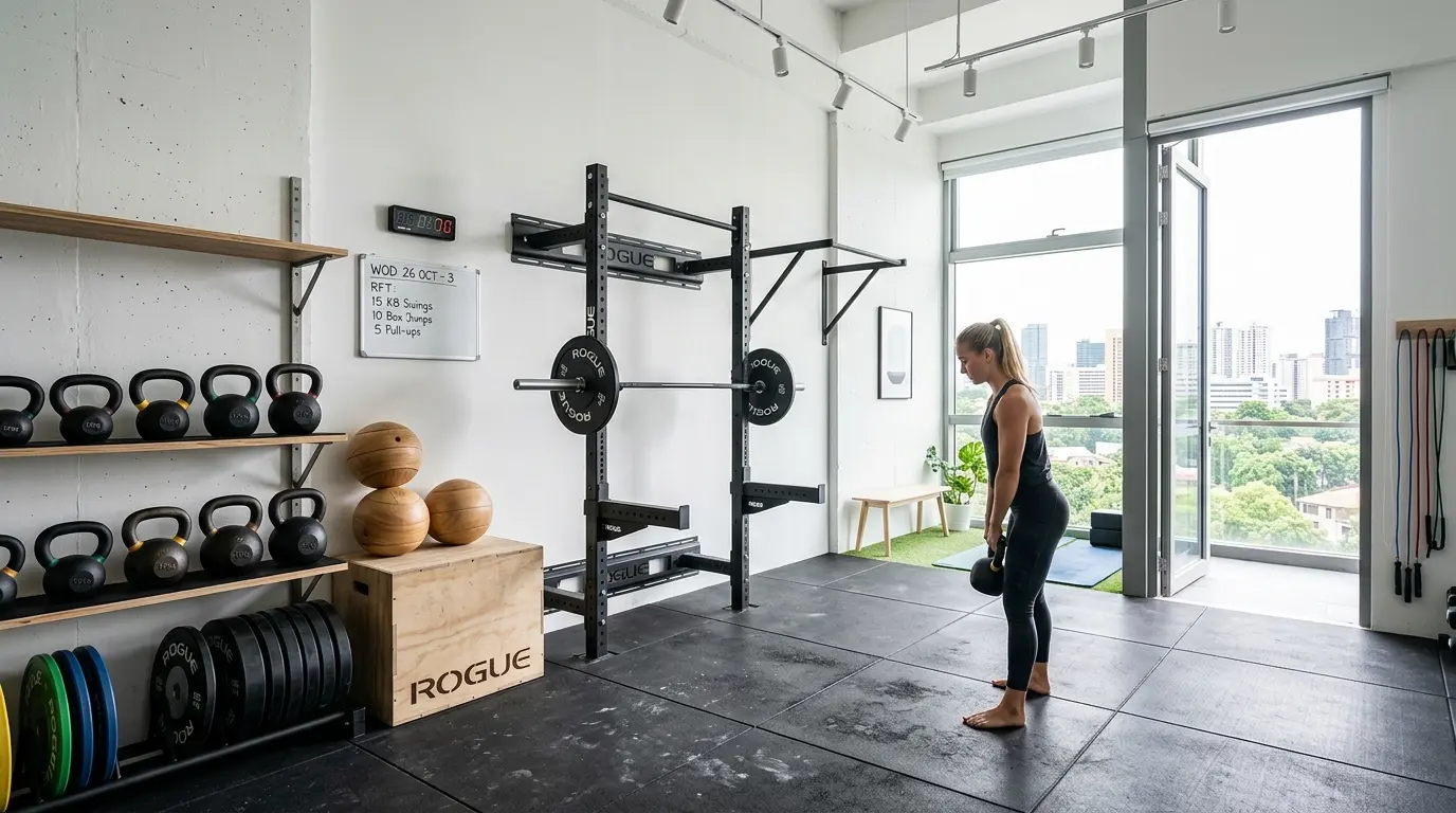 home crossfit gym ideas