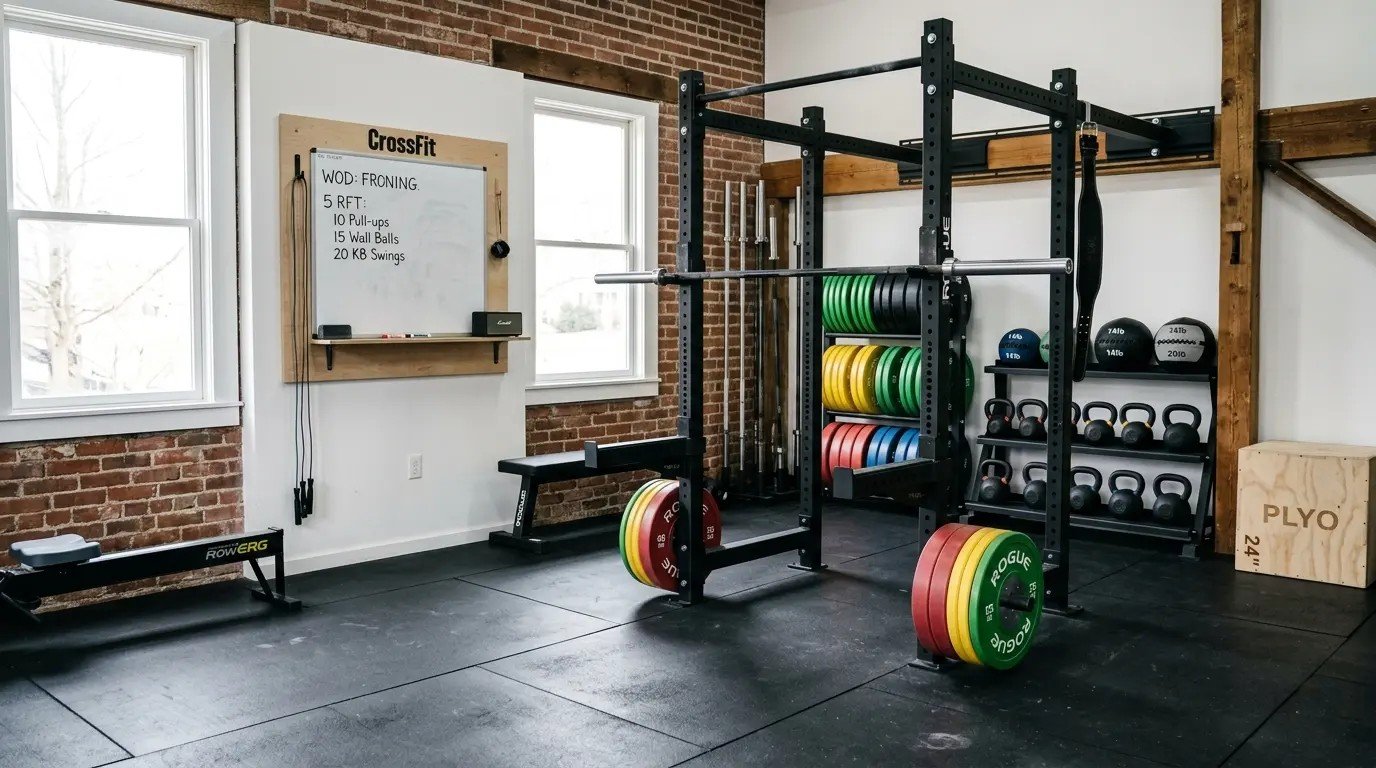 home crossfit gym ideas