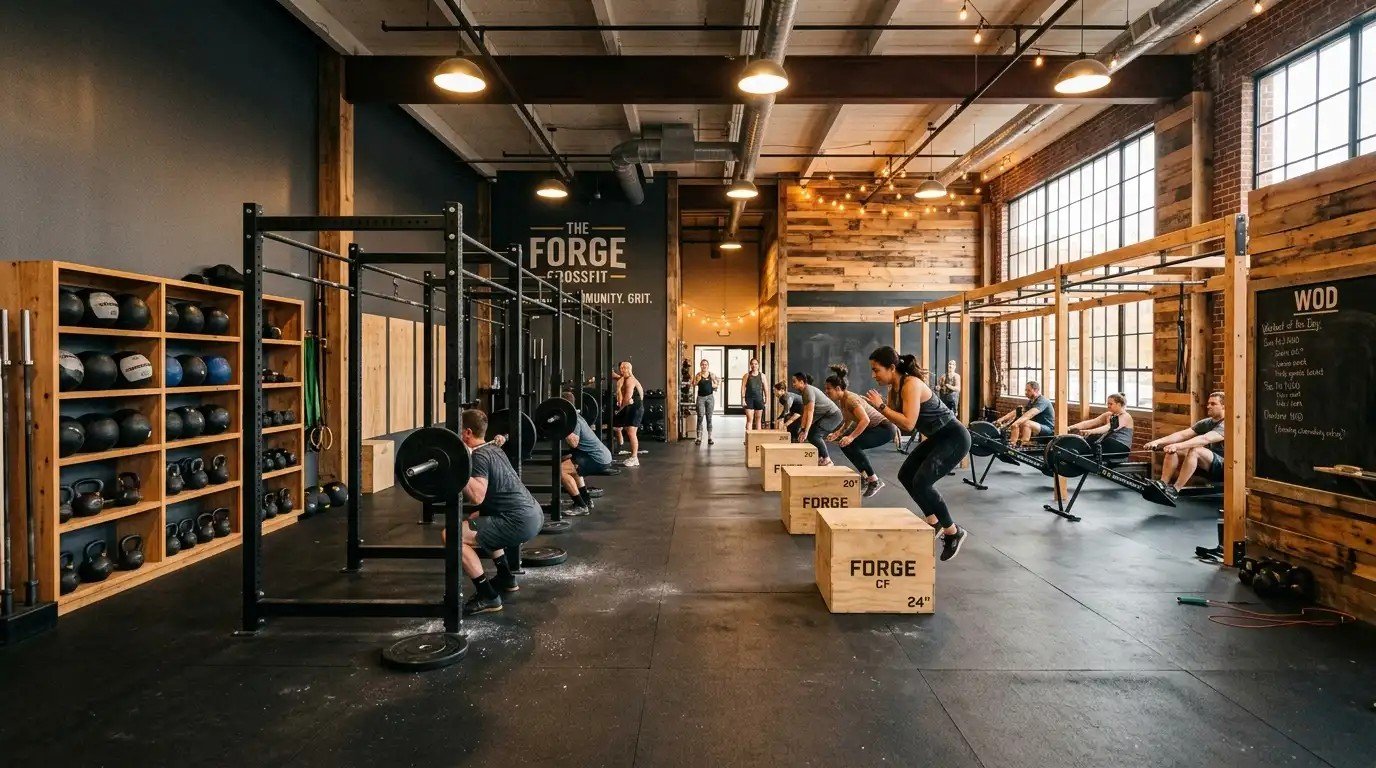 home crossfit gym ideas