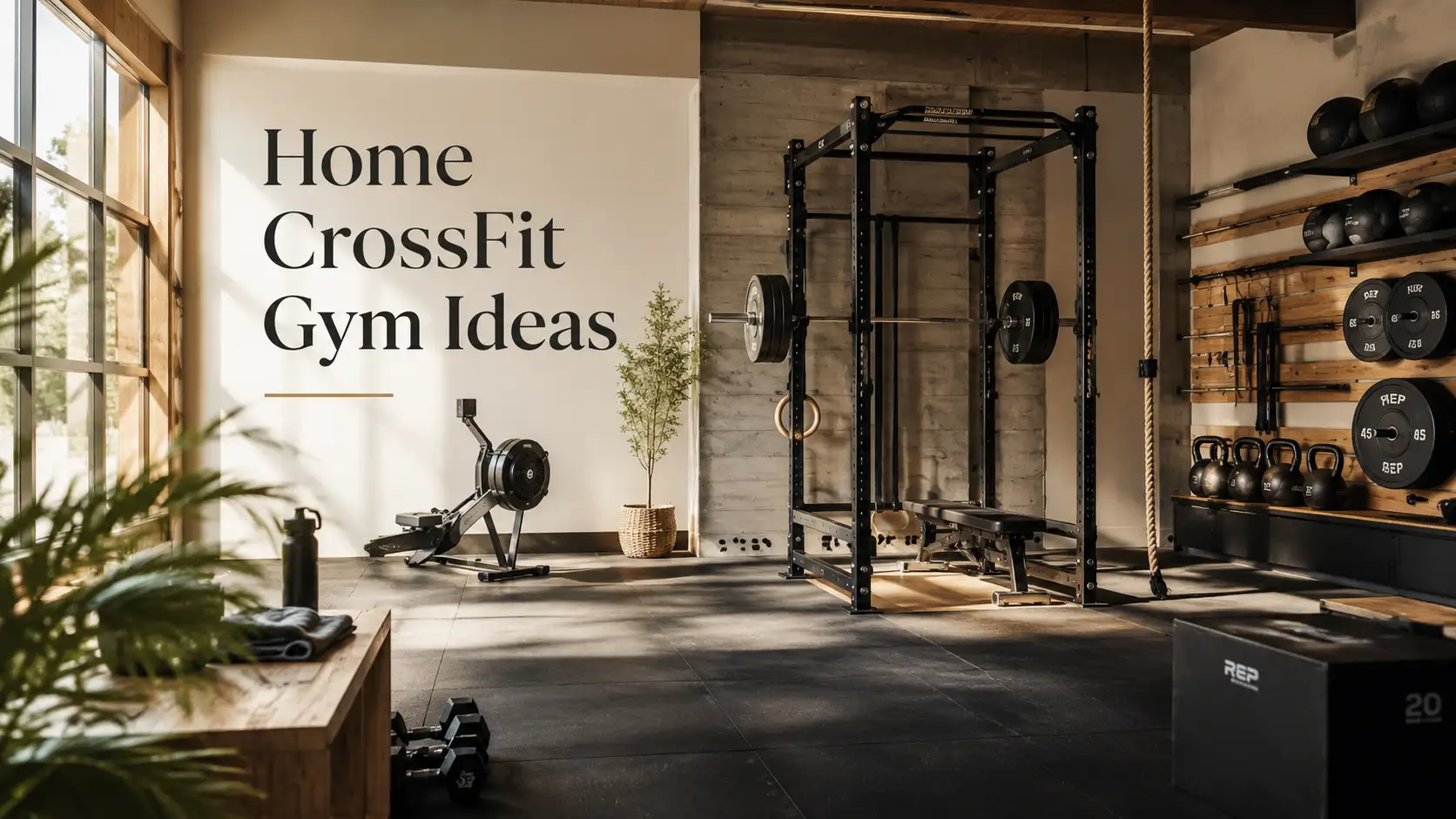home crossfit gym ideas