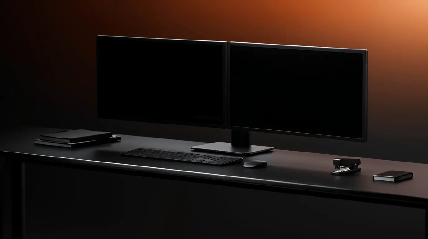 interior design black office