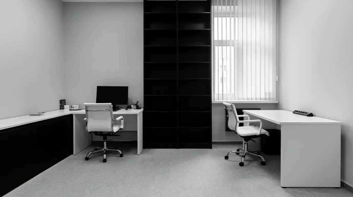 interior design black office