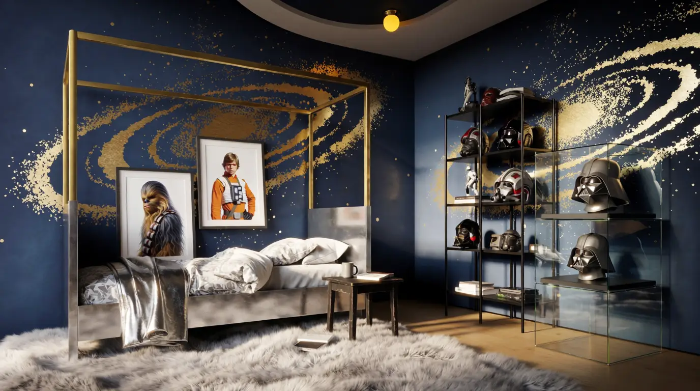 kids star wars room