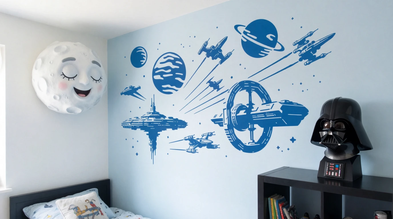 kids star wars room