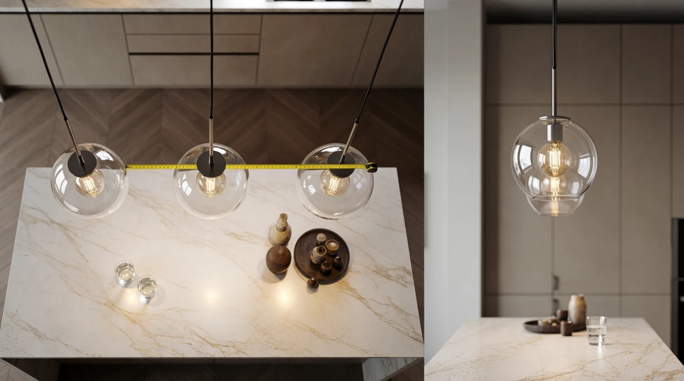 lighting over kitchen island
