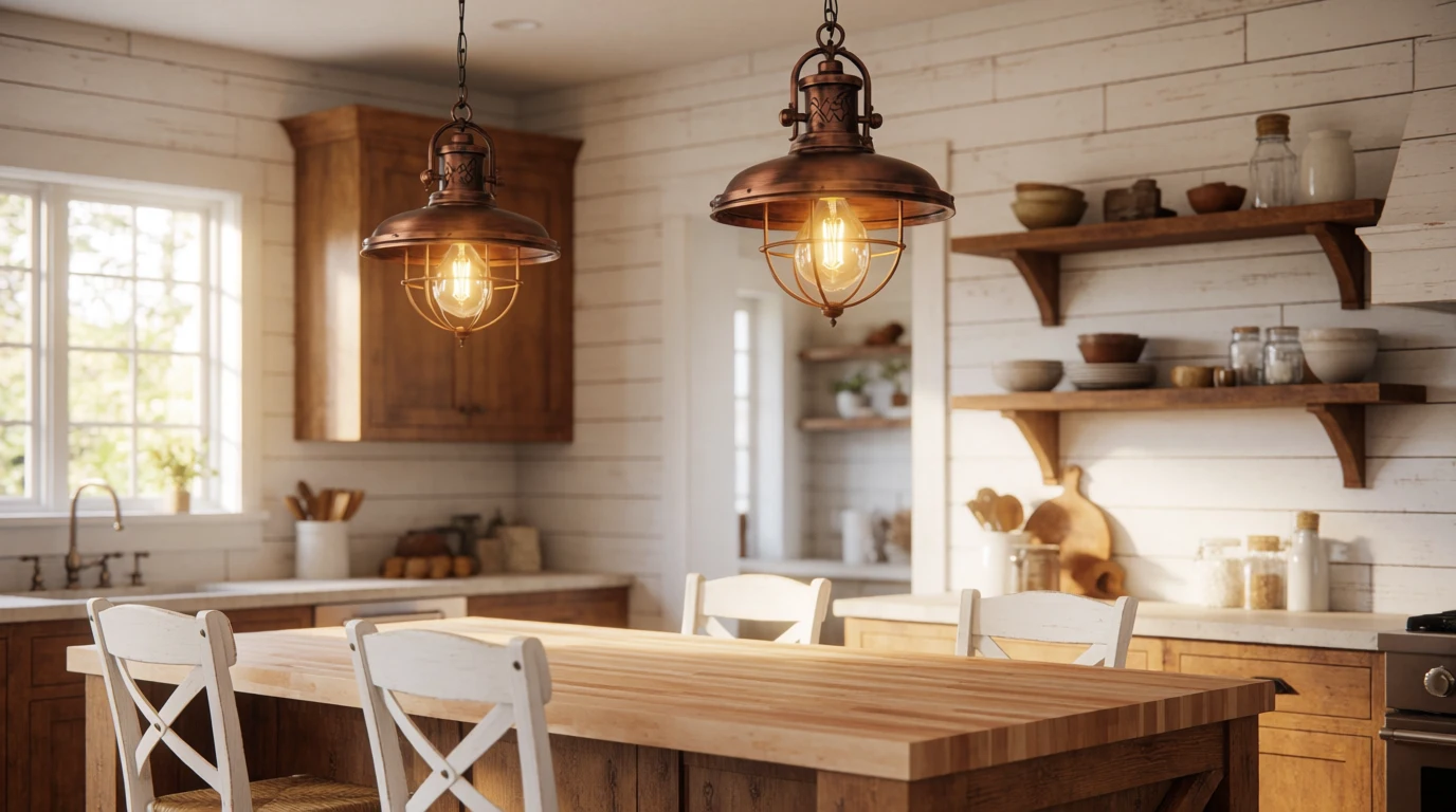 lighting over kitchen island