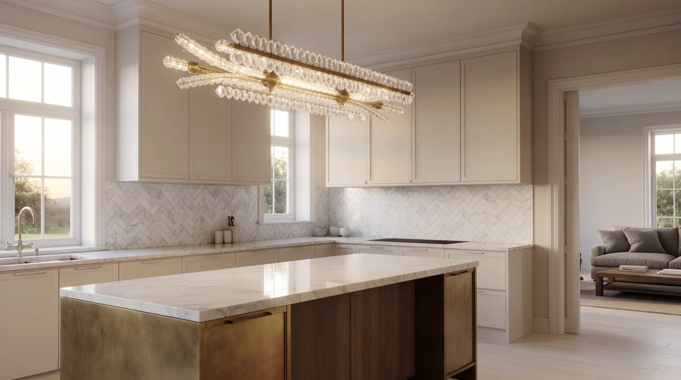 lighting over kitchen island
