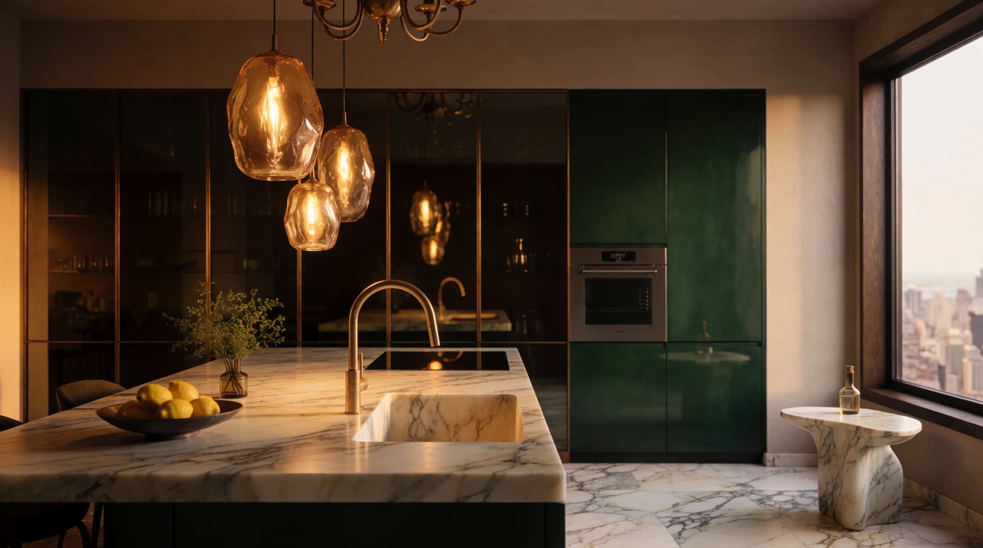 lighting over kitchen island