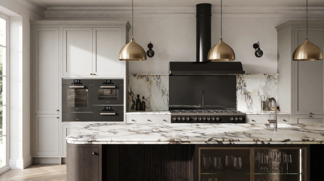 lights over island kitchen
