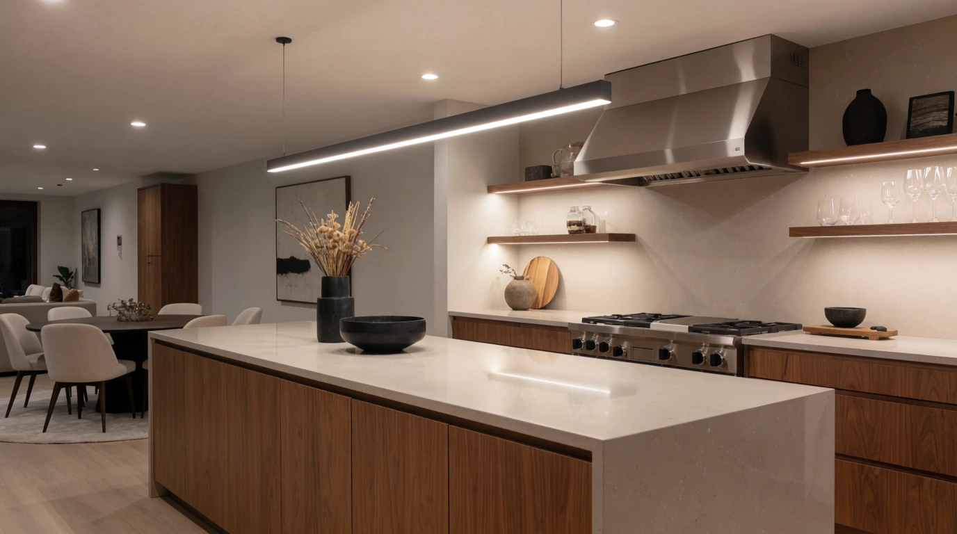 lights over island kitchen