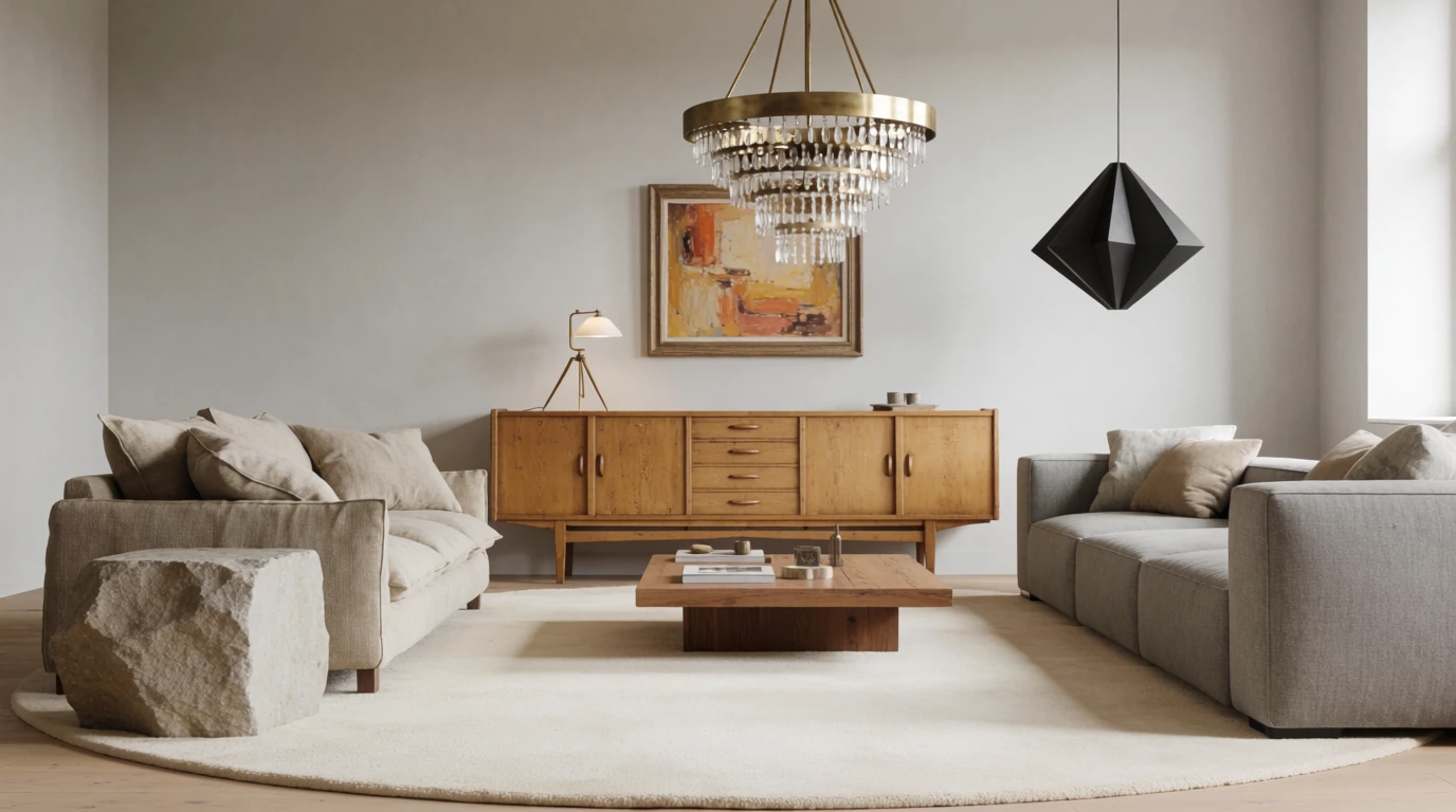 modern vintage interior design