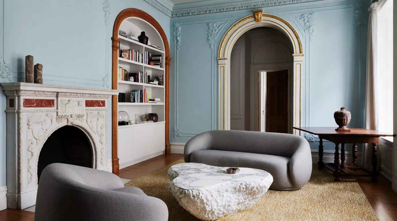 modern vintage interior design