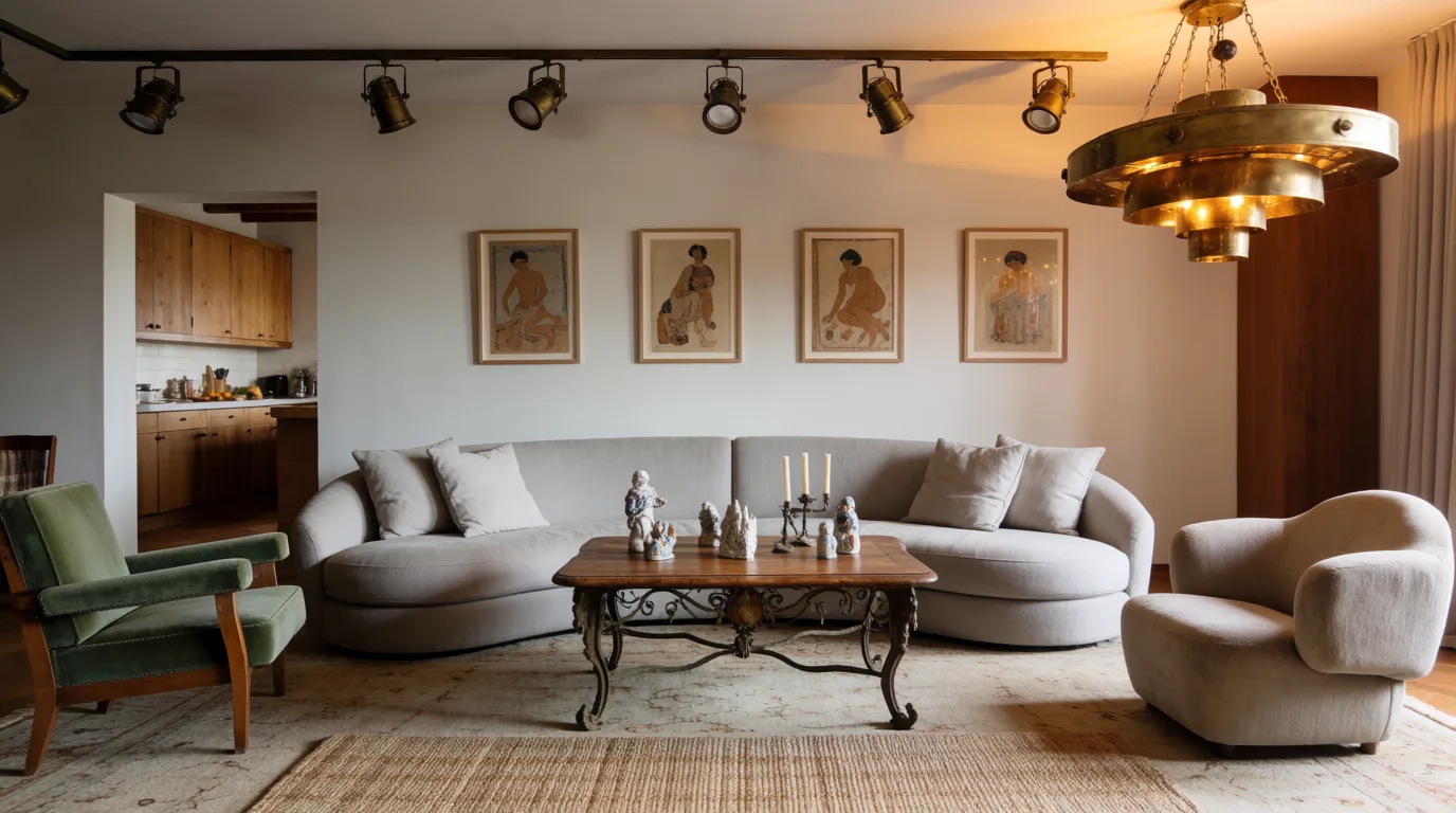 modern vintage interior design