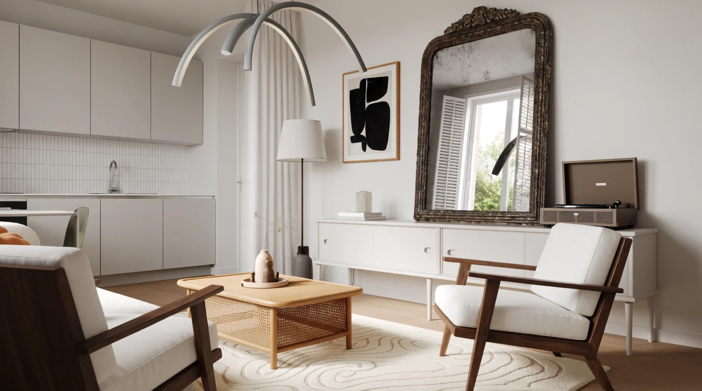 modern vintage interior design