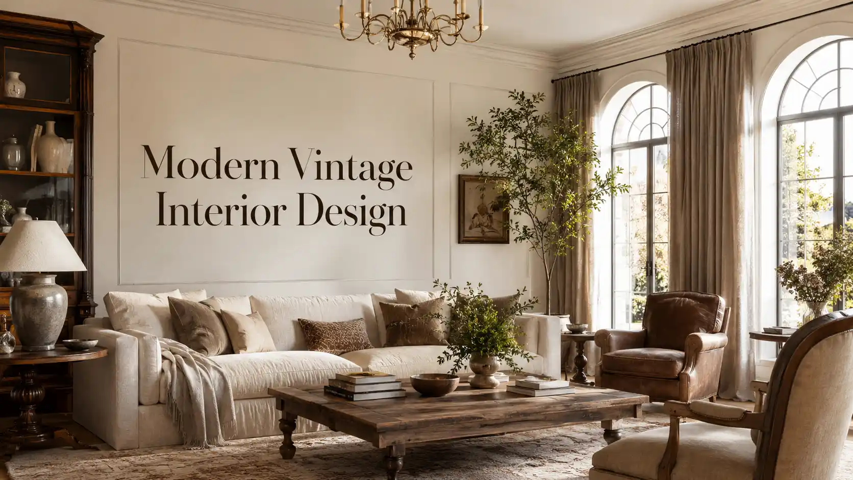 modern vintage interior design