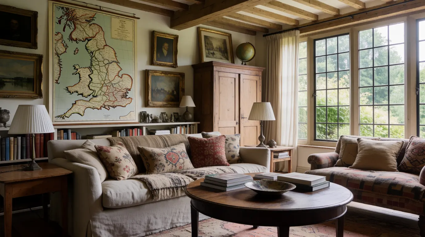 original edwardian house interior