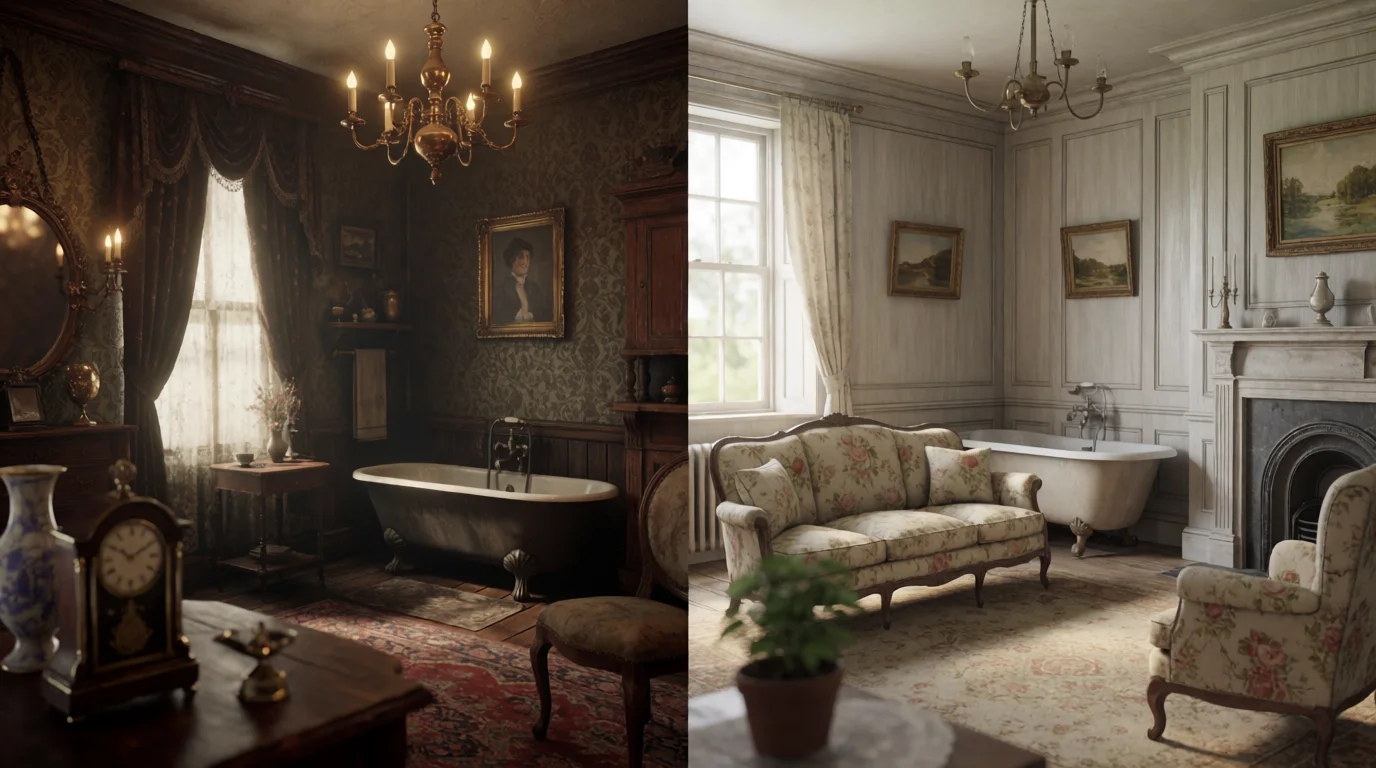 original edwardian house interior