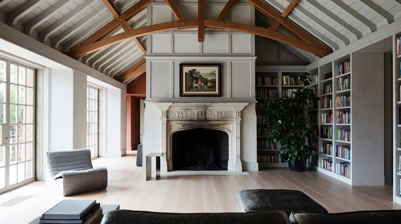 original edwardian house interior