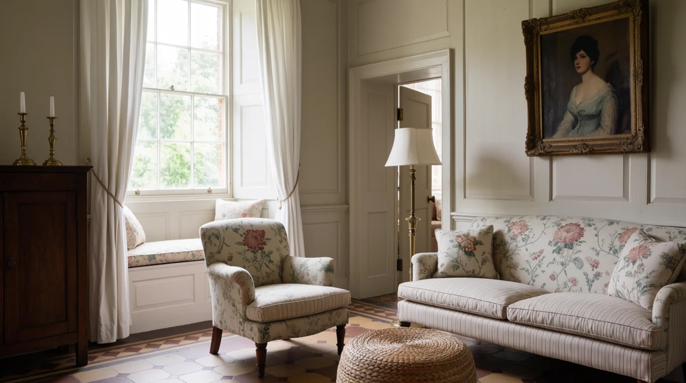 original edwardian house interior
