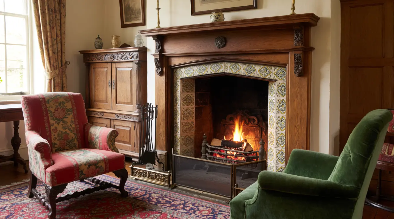 original edwardian house interior