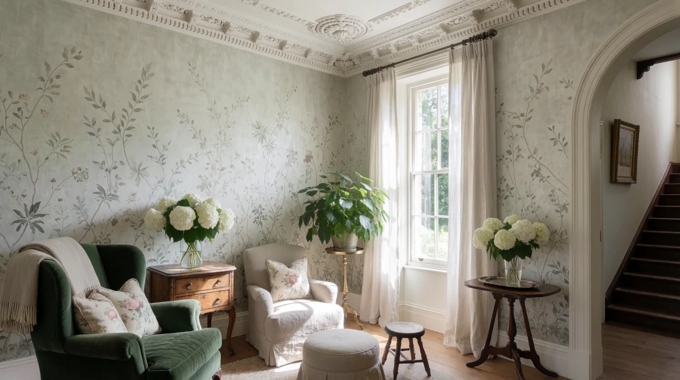 original edwardian house interior