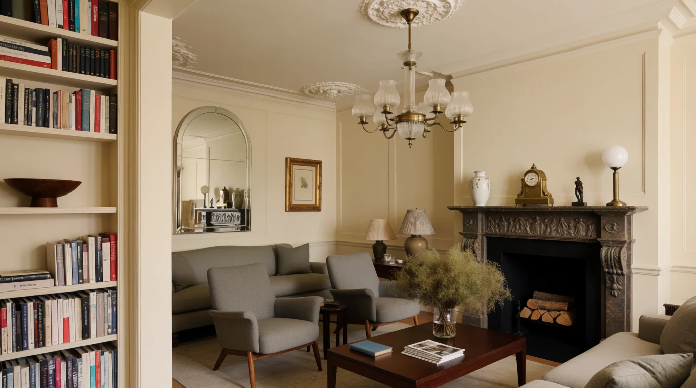 original edwardian house interior