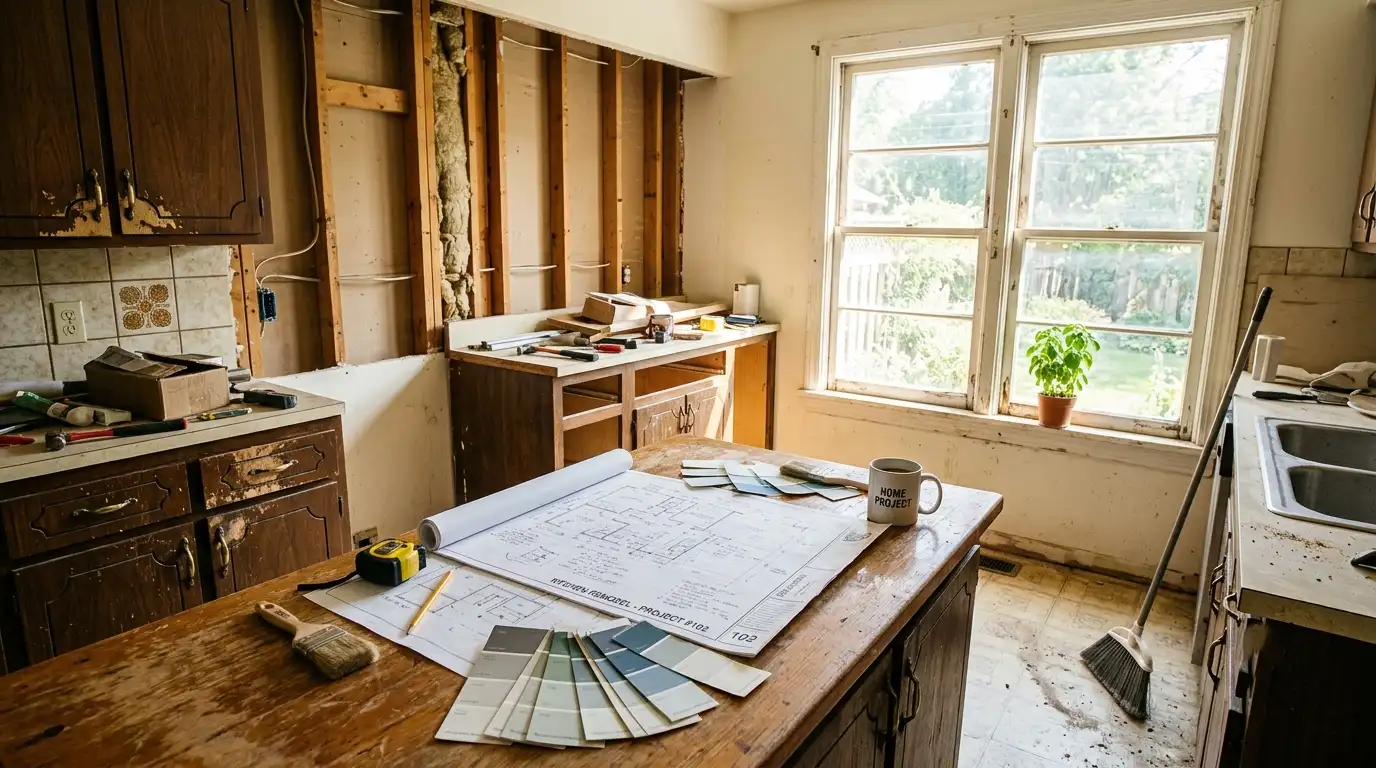 remodel old kitchen
