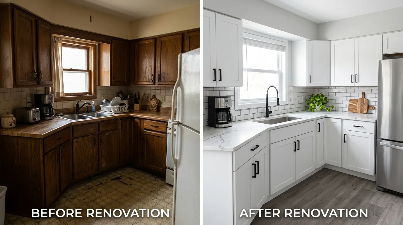 remodel old kitchen