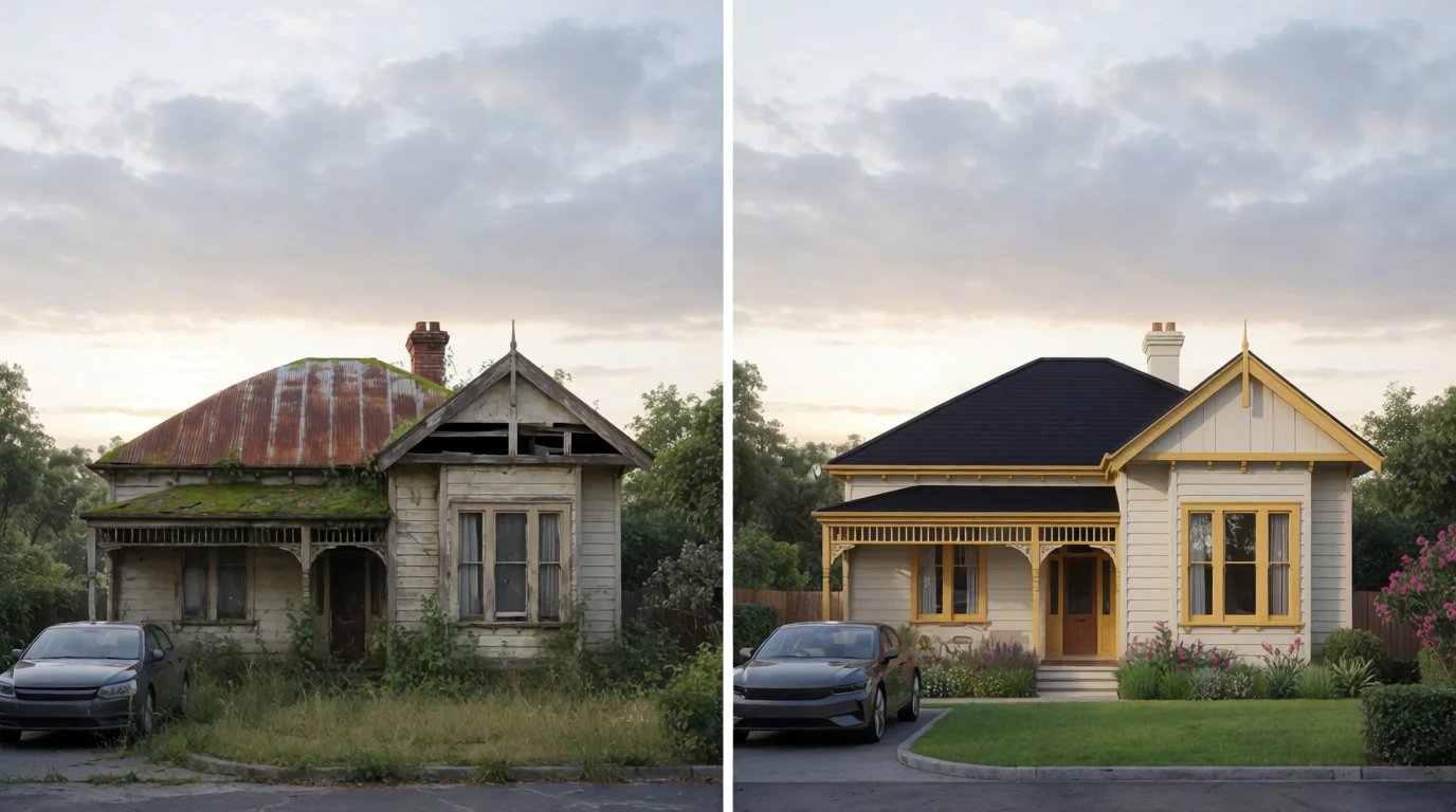 renovating victorian house