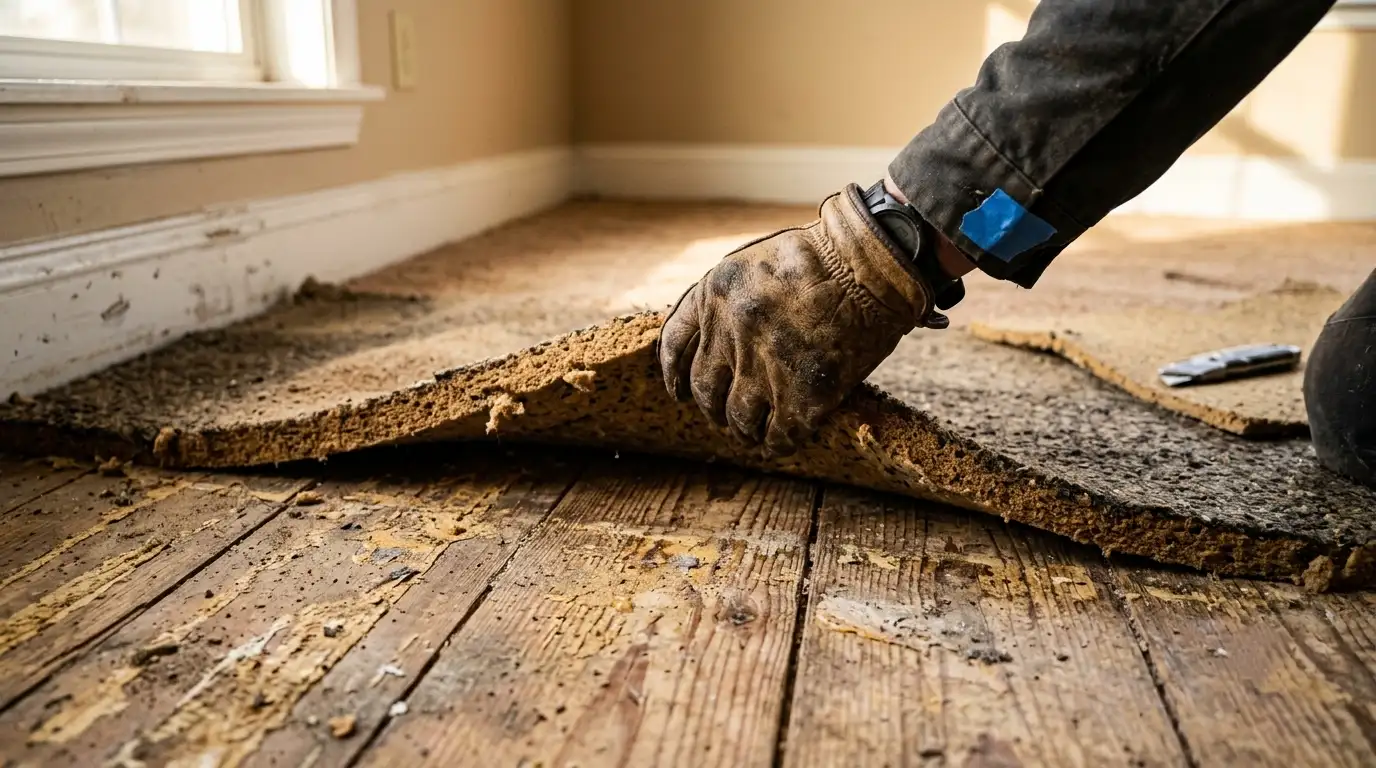 restored floorboards