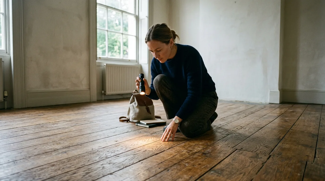 restored floorboards