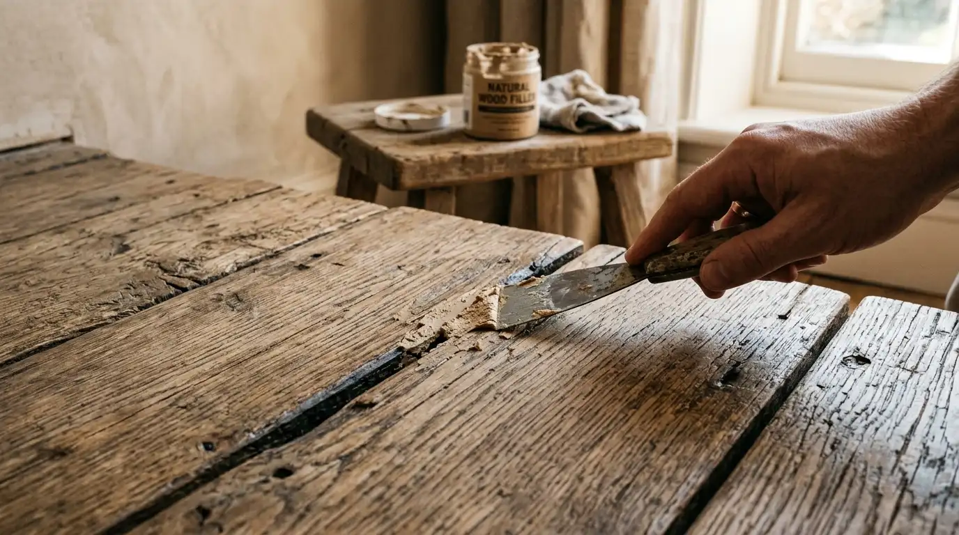 restored floorboards