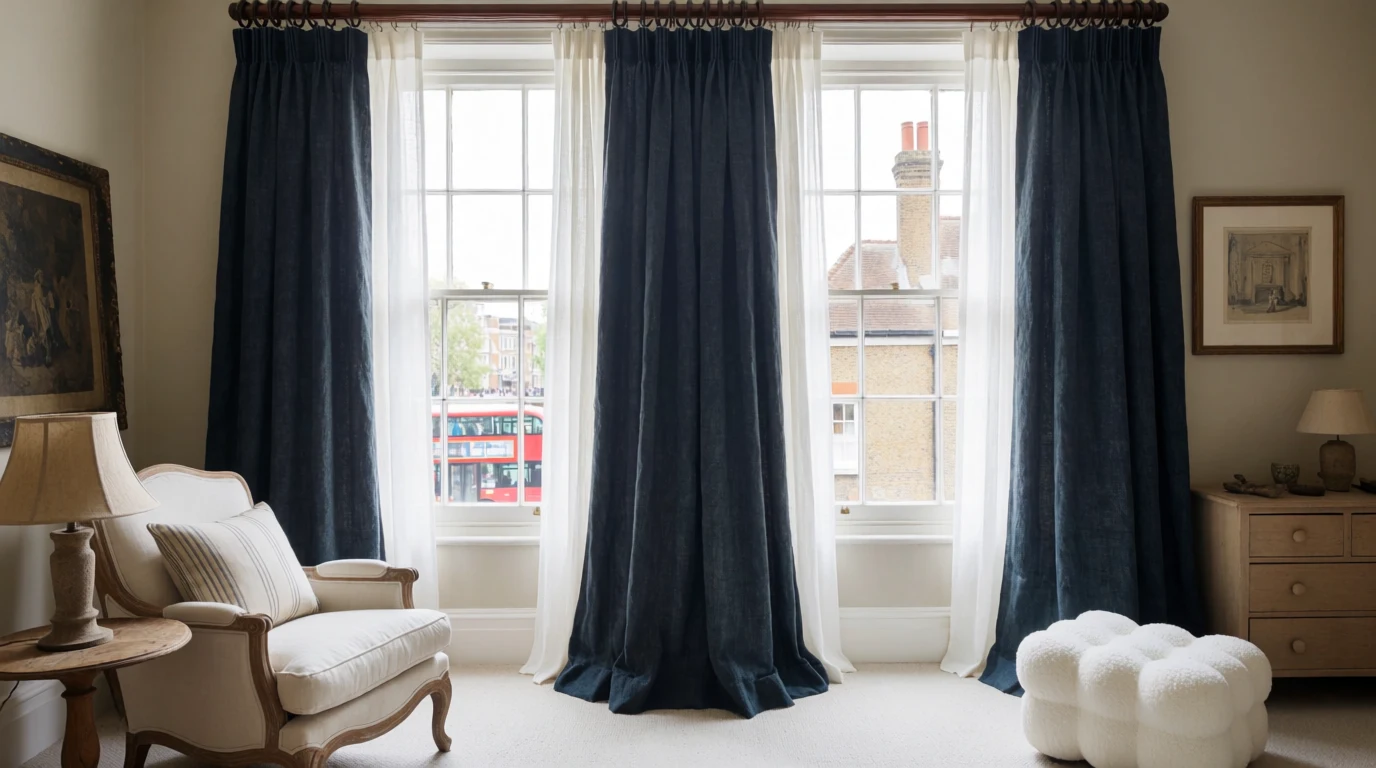 traditional edwardian living room