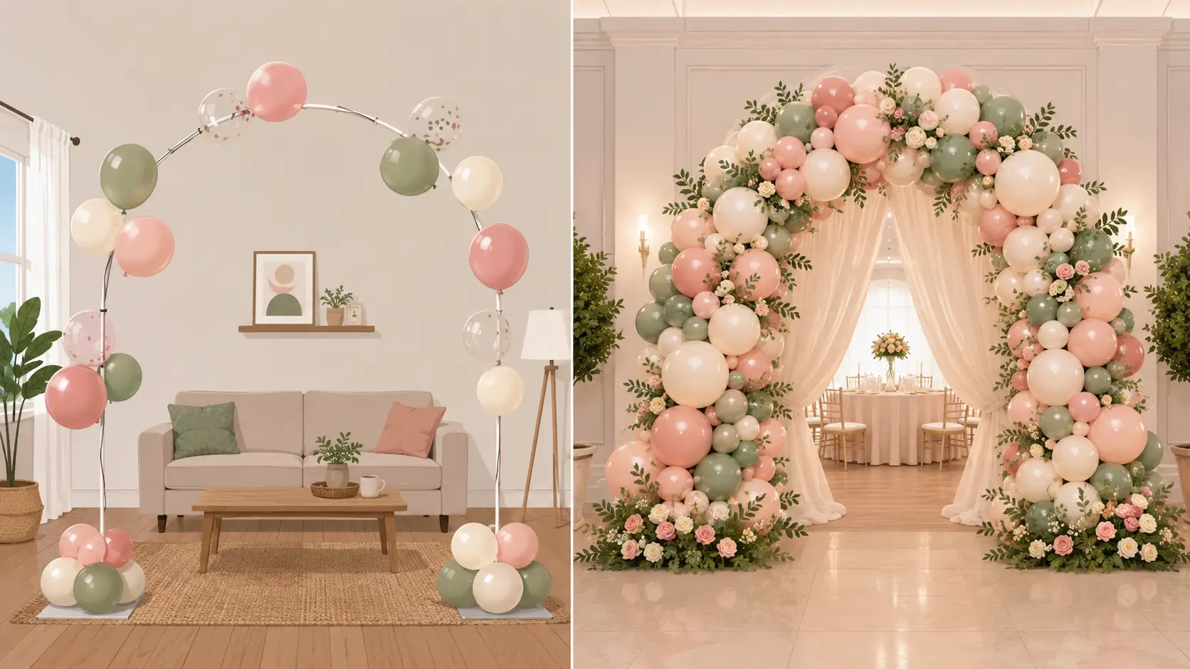 how much does balloon decor cost