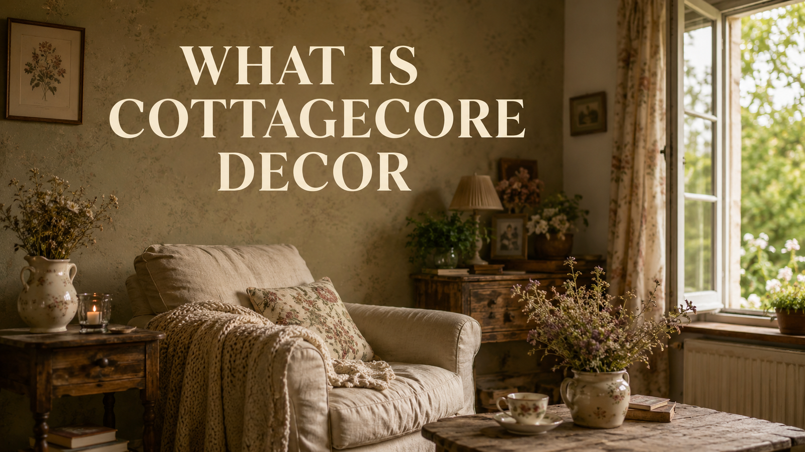 what is cottagecore decor
